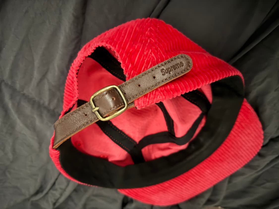 코듀로이 슈프림 캡 상품이미지5