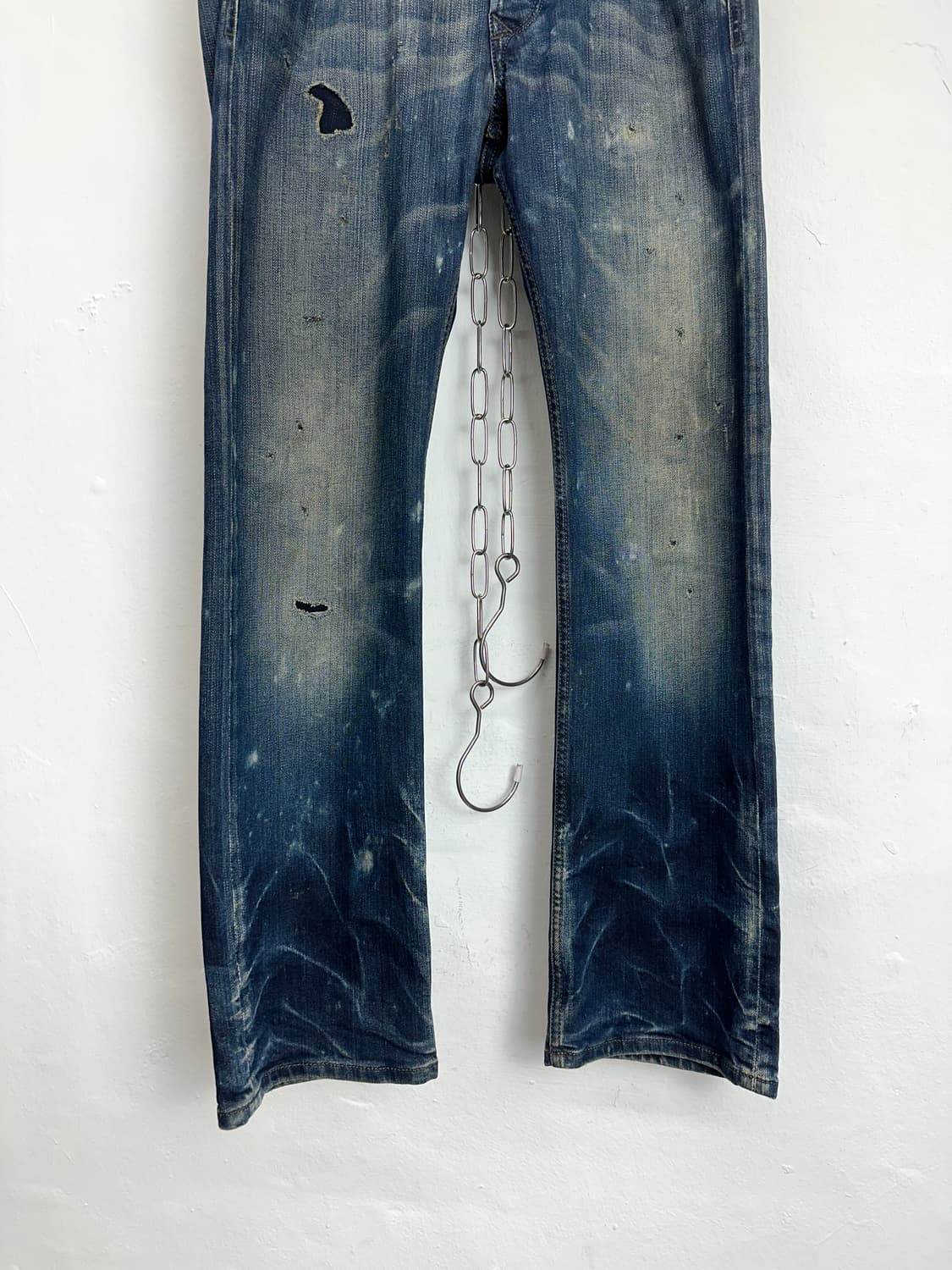 Diesel OOSWW Stretch Distressed Denim 상품이미지6