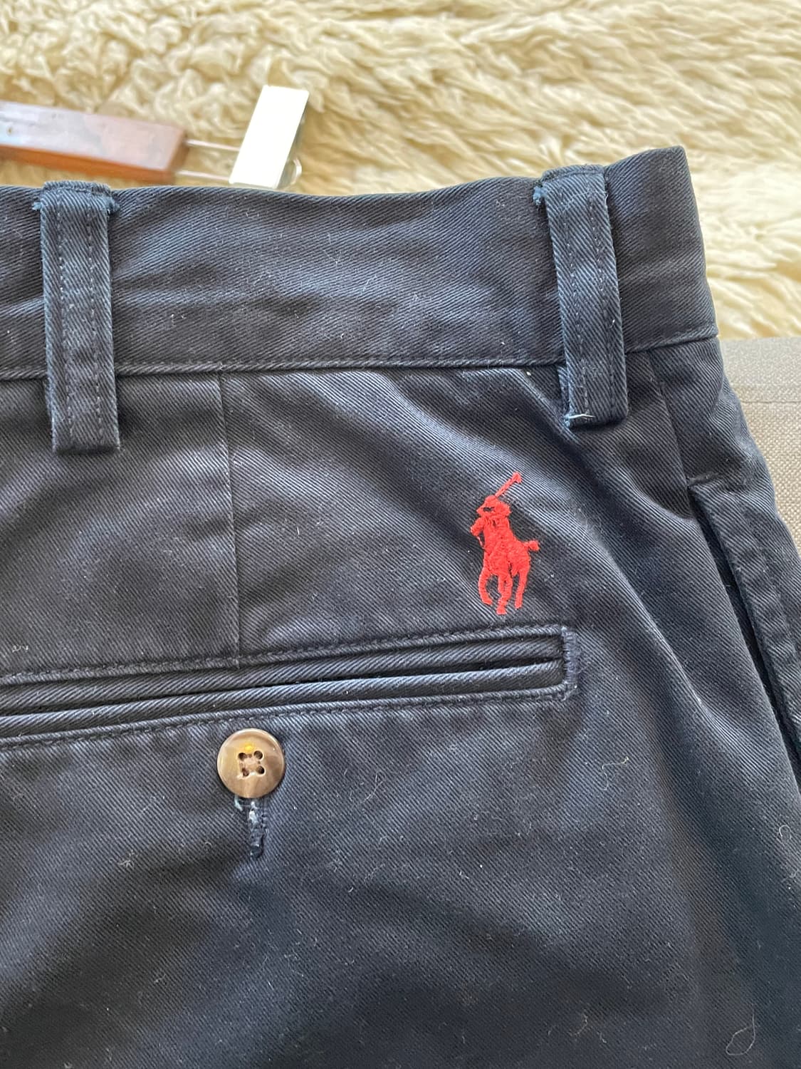 폴로 랄프로렌 네이비 코튼 팬츠바지 상품이미지5