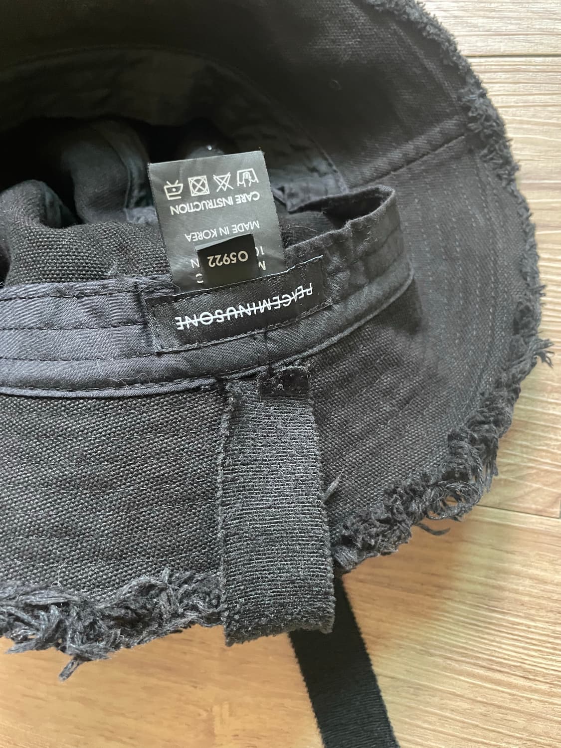 피마원 데미지 버킷햇 상품이미지3