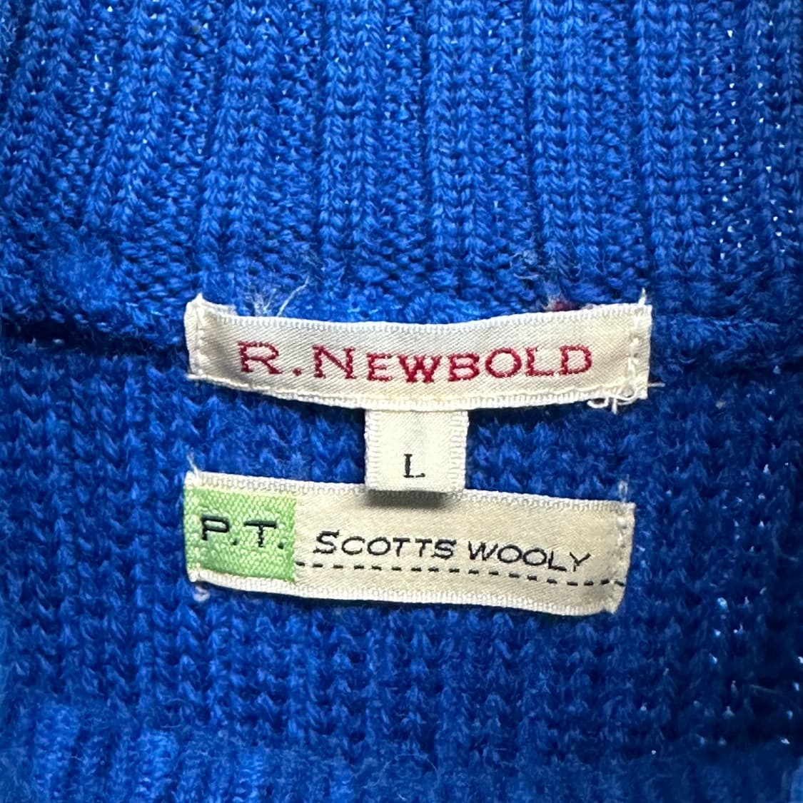 폴스미스 알뉴볼드 터틀넥 니트 상품이미지5