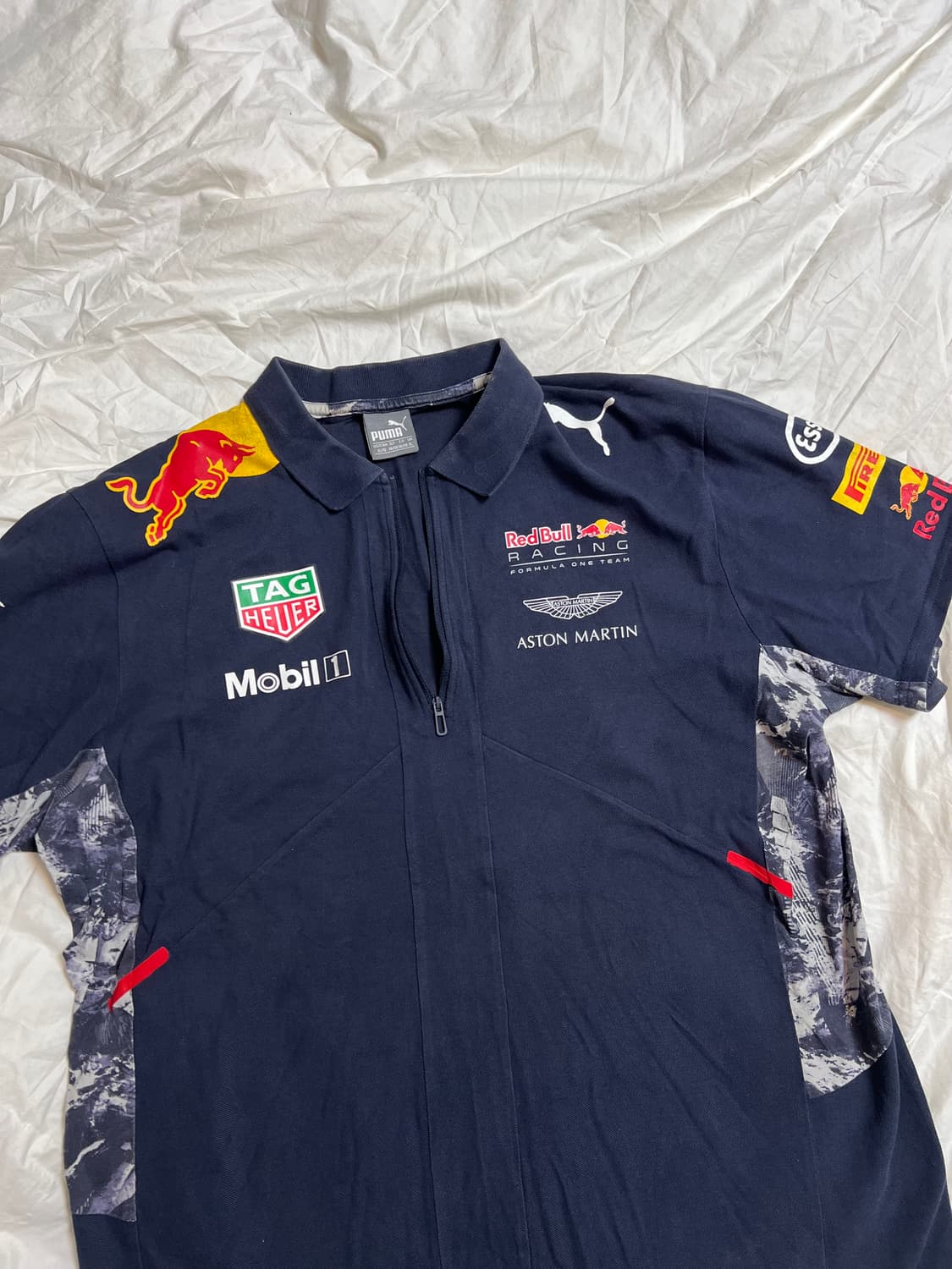 빈티지 푸마 레드불 티셔츠 상품이미지3