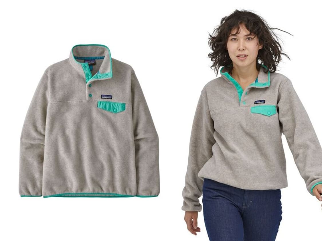 파타고니아 여성 신칠라 스냅티 풀오버 스웨터 오트밀 s 상품이미지1