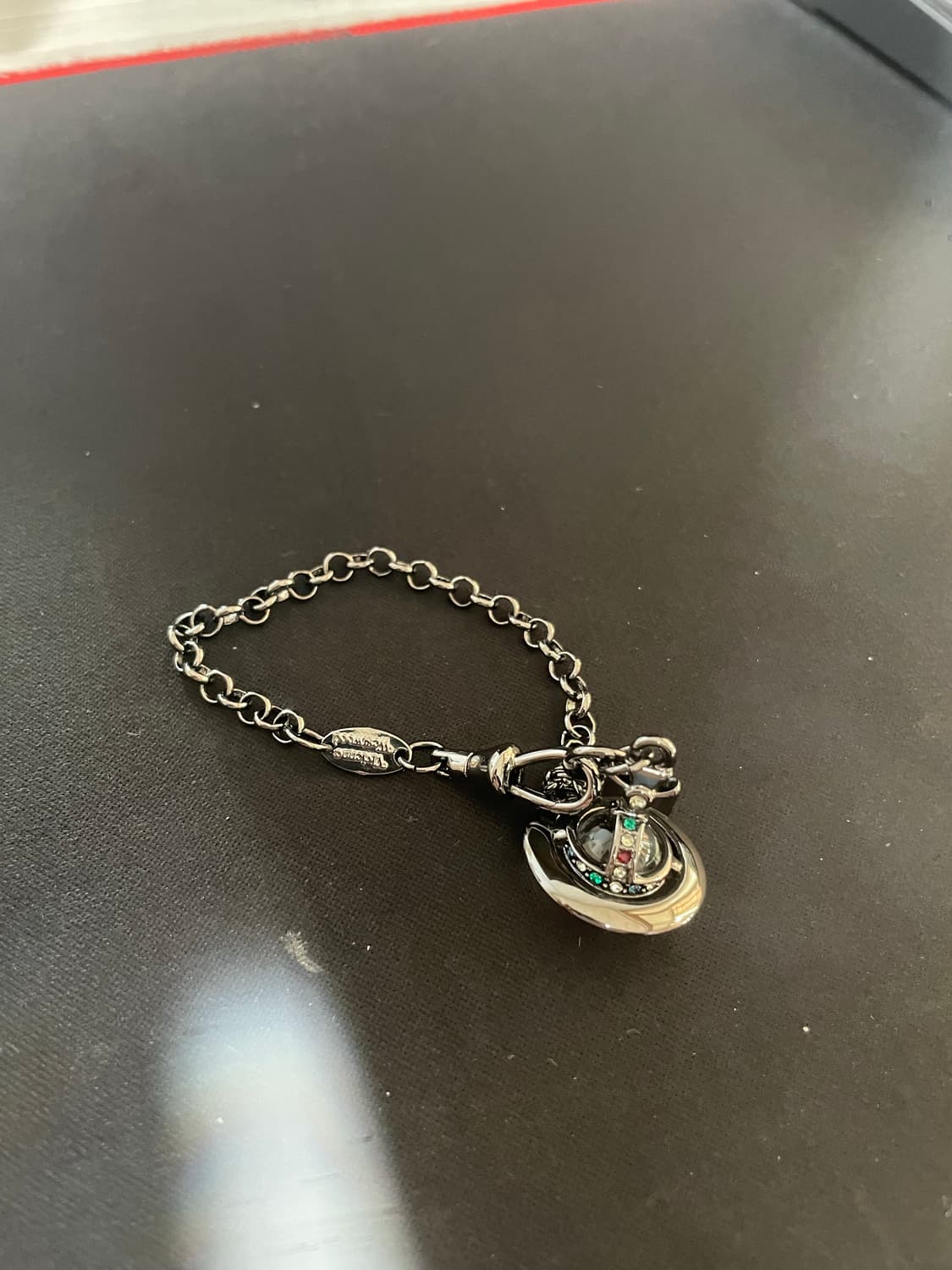 비비안웨스트우드 ORB 실버 팔찌 상품이미지2