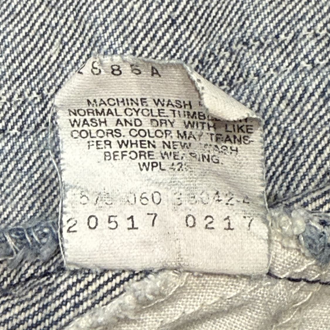 리바이스 517 90s USA 빈티지 부츠컷 데님 오렌지탭 청바지 상품이미지8