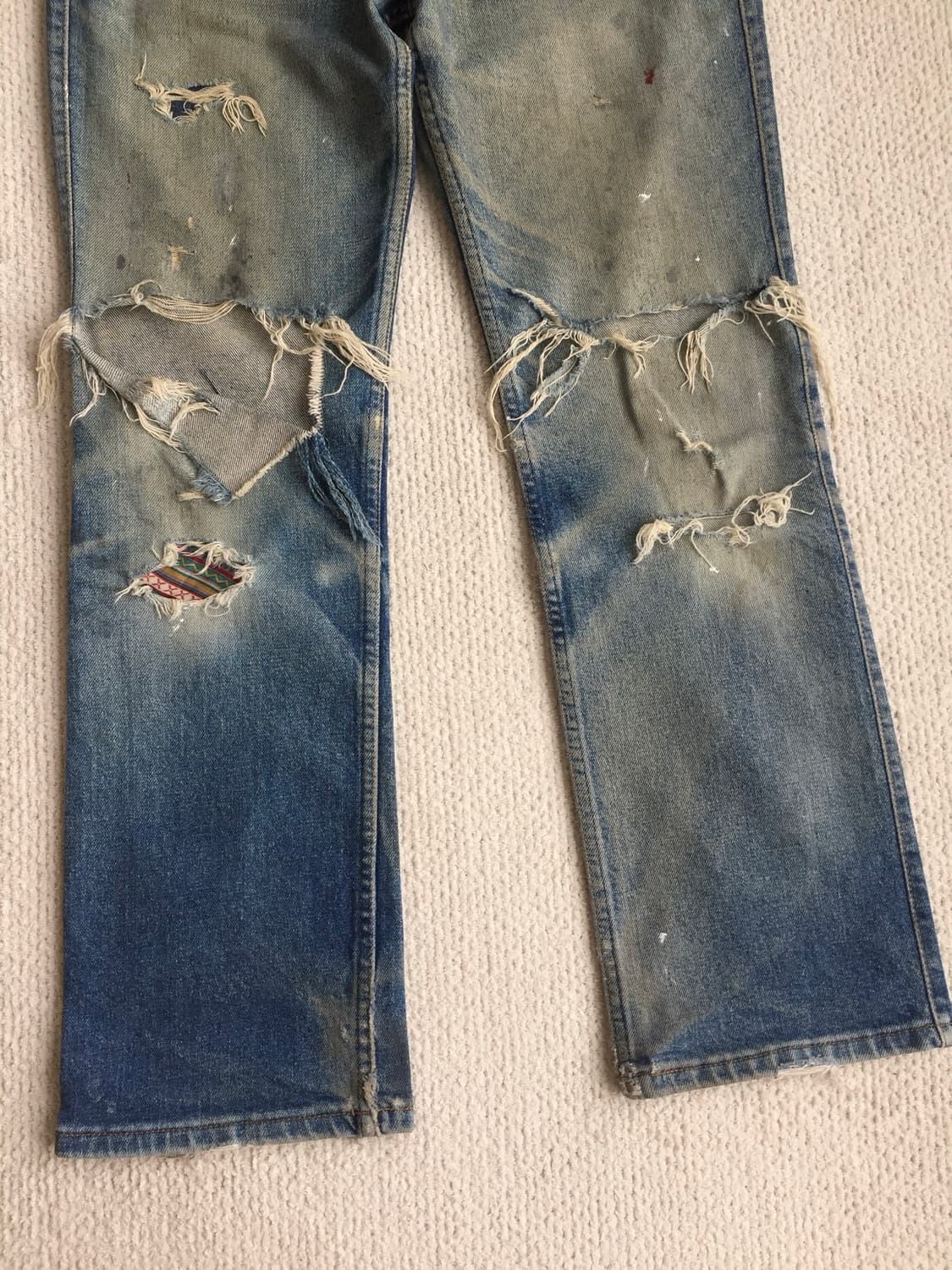 90’s levis 리바이스 517 하드 디스트레스 굿에이징 상품이미지3