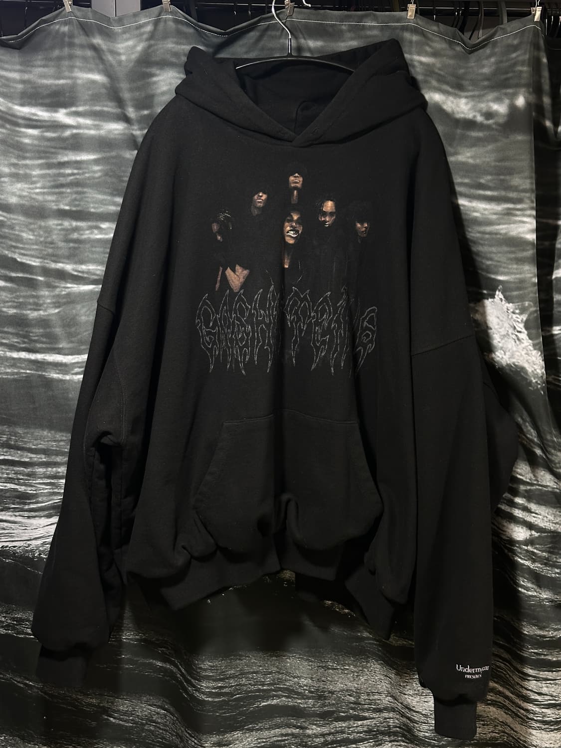 언더마이카 가슈테인 6 피플 오버핏 후드티 1size 상품이미지1