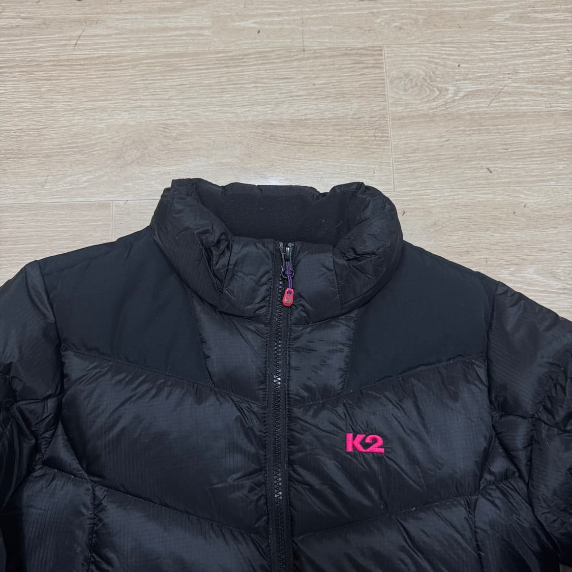 K2 구스다운 자수로고 패딩자켓 S/90 상품이미지2