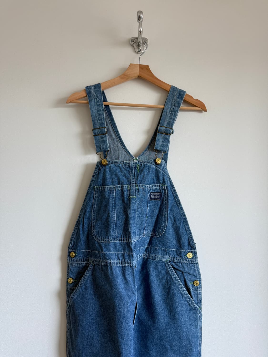 올드 리바이스(Levi's) 데님 오버올 멜빵바지 상품이미지2