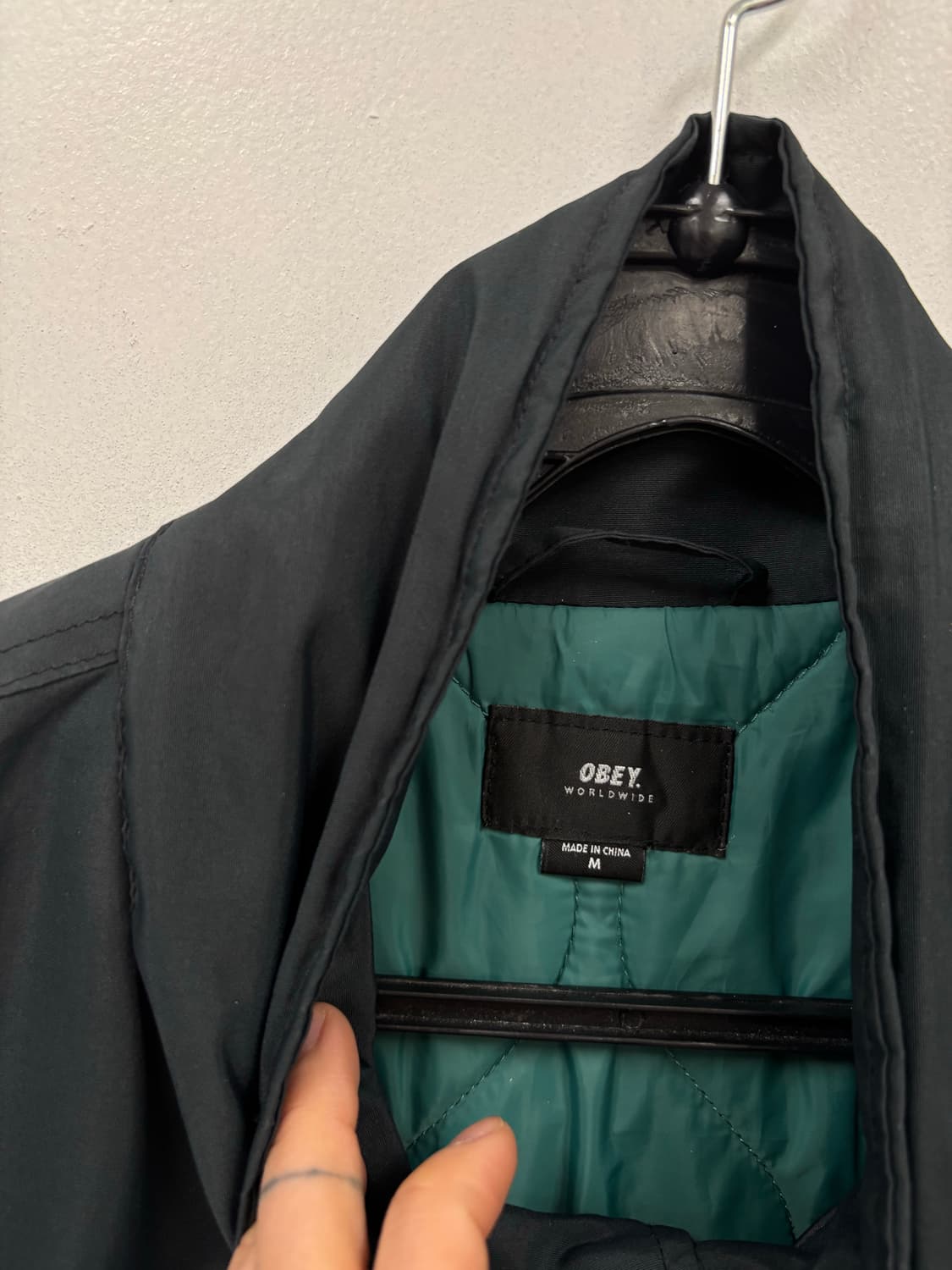 오베이 내피점퍼 상품이미지5