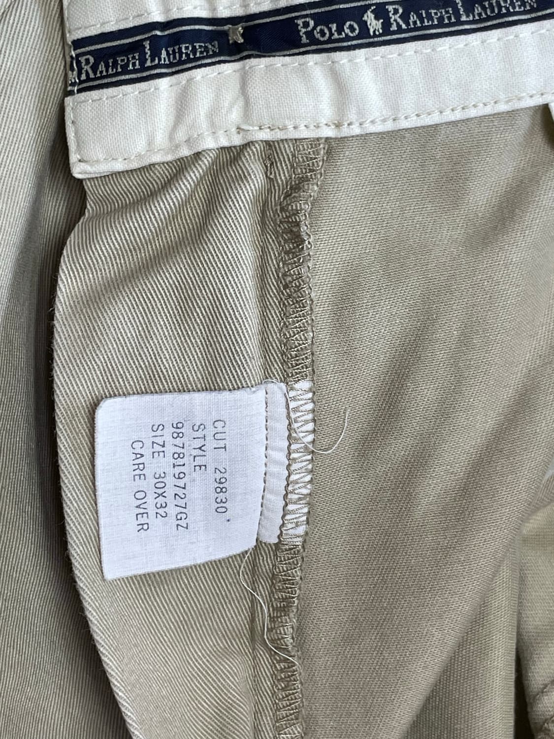 폴로랄프로렌 90s 앤드류 치노팬츠 made in USA! 상품이미지3