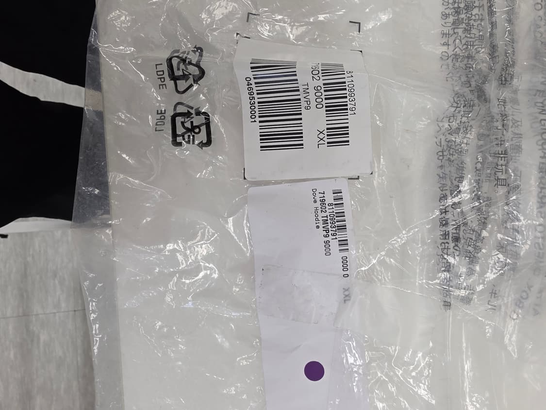 이지갭 발렌시아가 도브 후드 2xl 469530-01 1번 상품이미지3