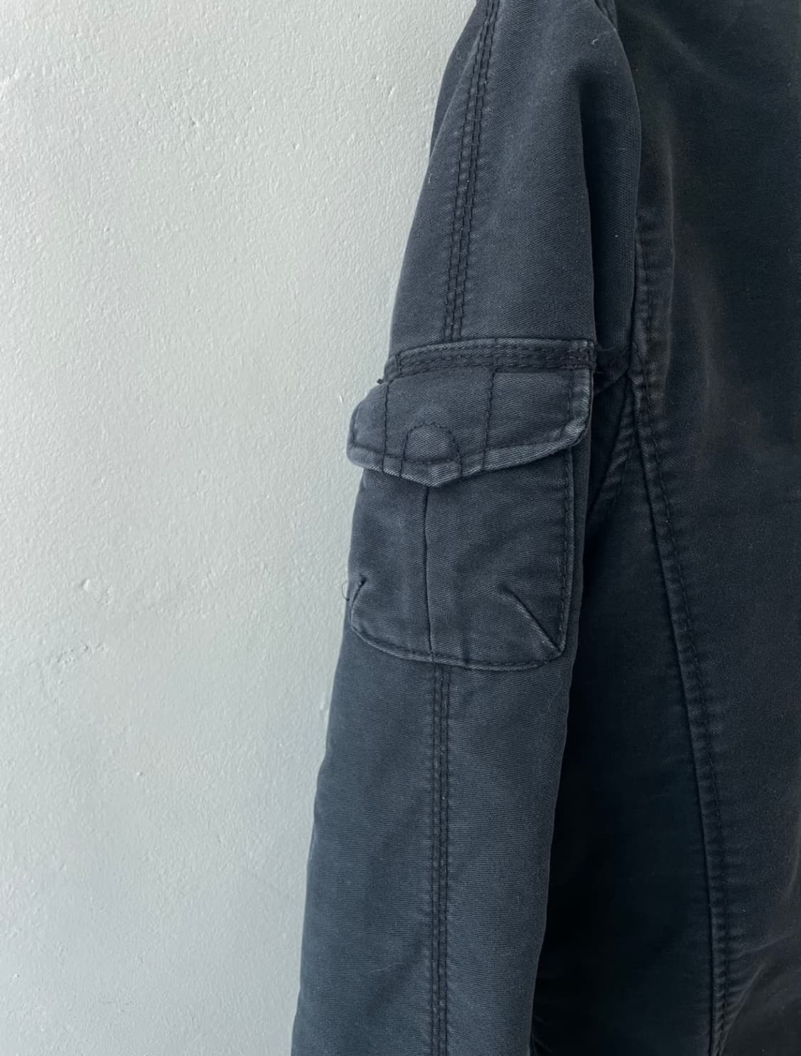 H&M 빈티지 멀티포켓 밀리터리 자켓 상품이미지6