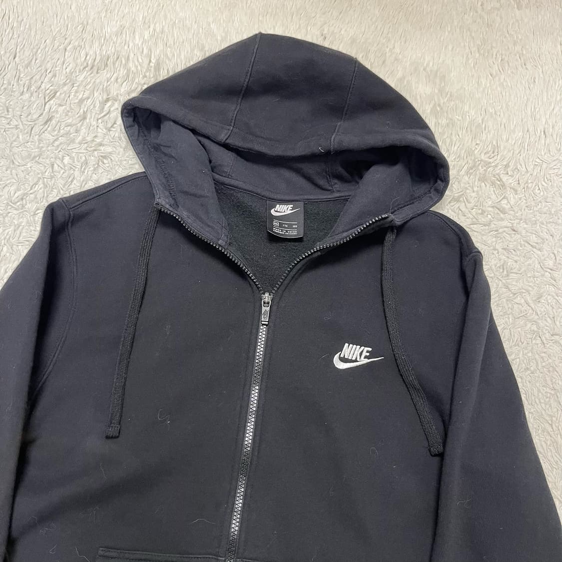 Nike Black Hood Zip-up 상품이미지5