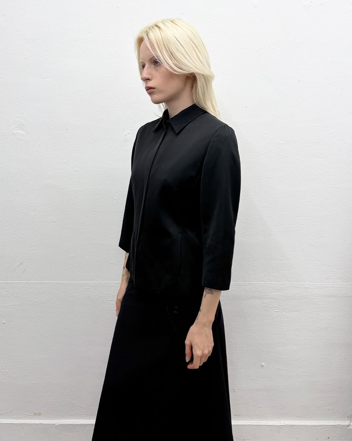 빈티지 새틴 자켓 상품이미지3