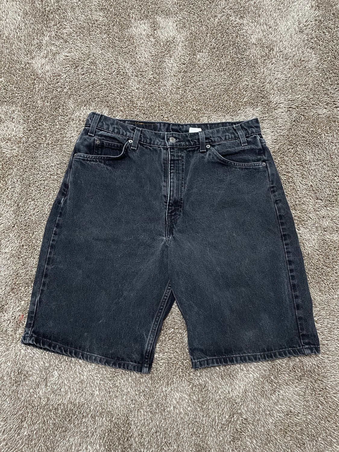 90s vintage levis 550 black shorts jorts 상품이미지1