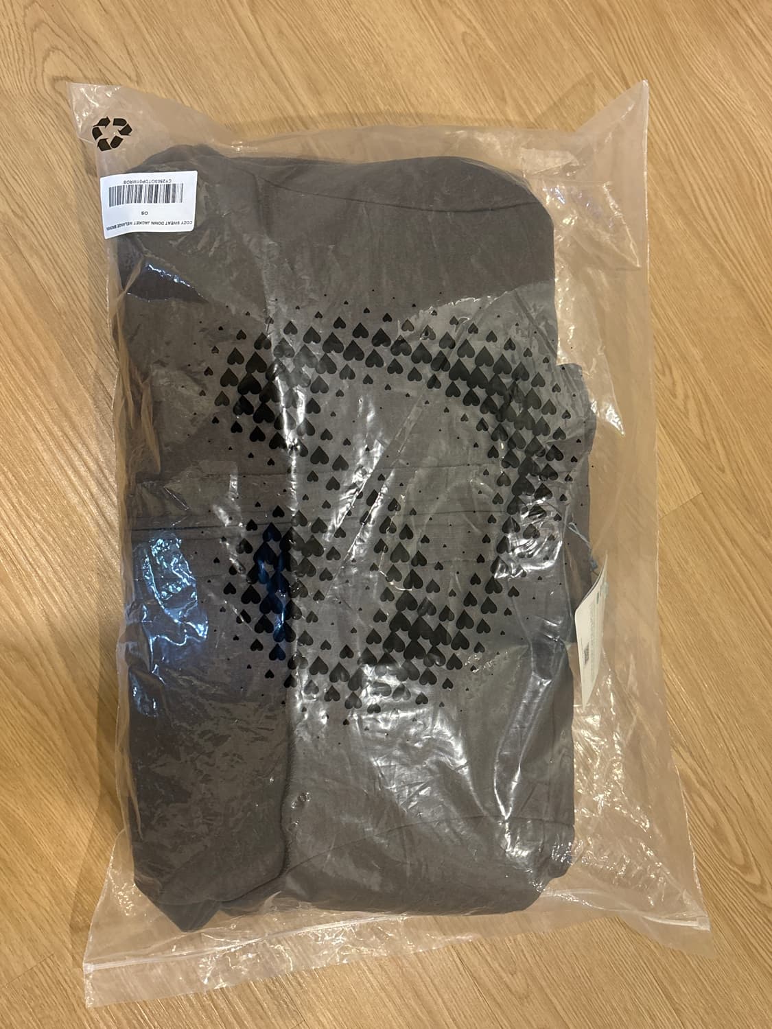 코이세이오 코지 스웻 다운 재킷 멜란지 브라운 상품이미지4