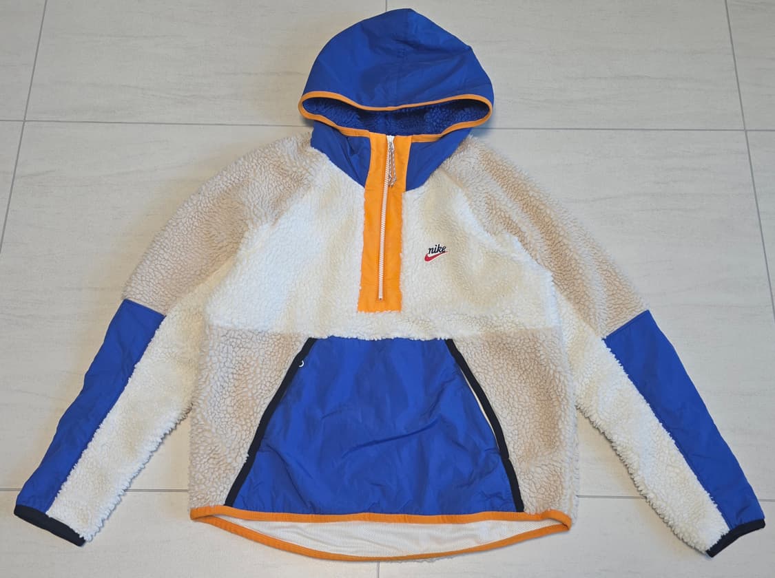 나이키 아노락 원터 하프집 양털후드 M 95 상품이미지1