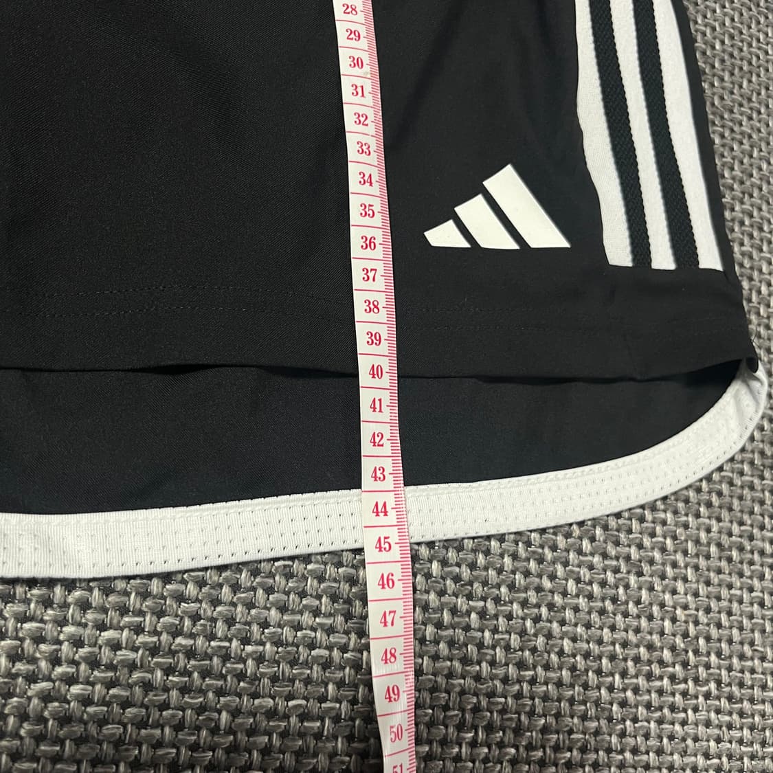아디다스 삼선 반바지 블랙 L 상품이미지5