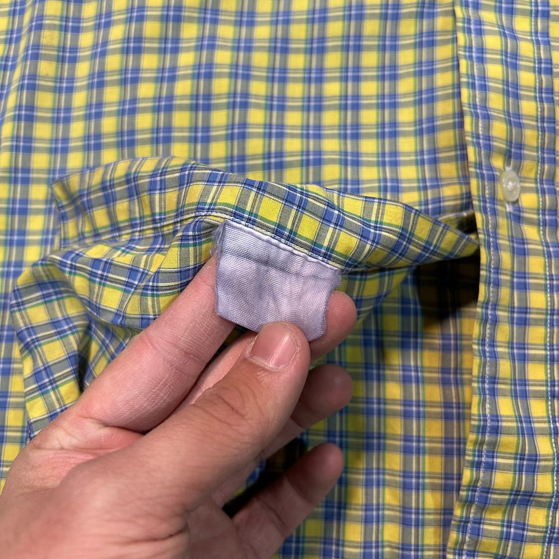 [2XL] 90s 폴로 랄프로렌 체크셔츠 상품이미지6