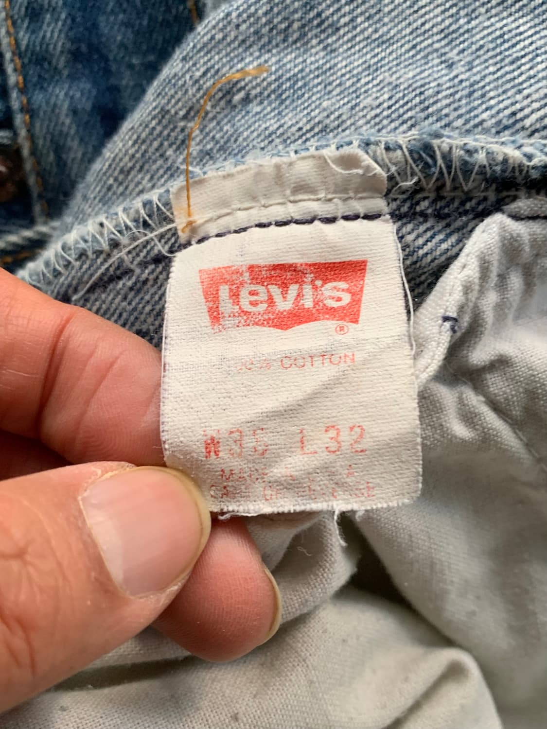 90s 리바이스 501 데님팬츠 38X32 상품이미지3