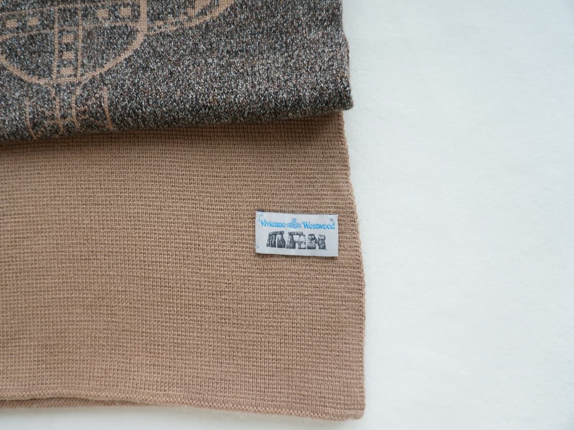 비비안웨스트우드 양면 로고 머플러 상품이미지8