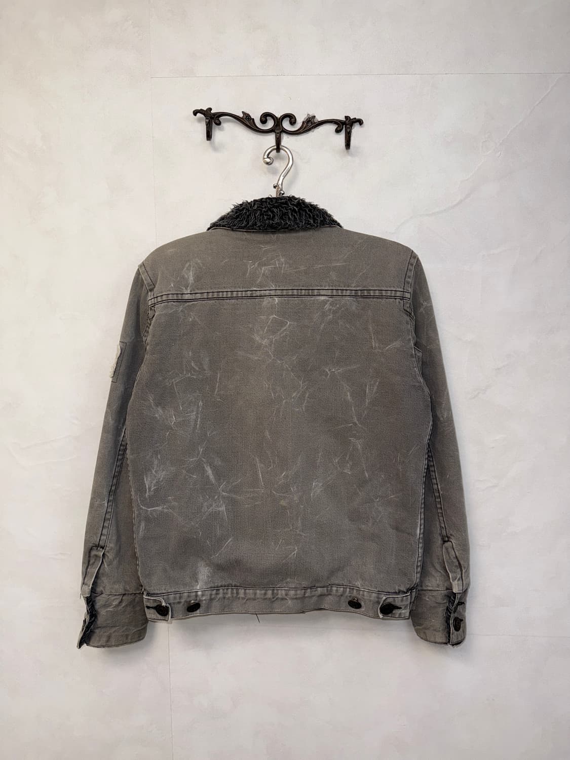Dsquared2 gray denim tie dye fur mustang 상품이미지3