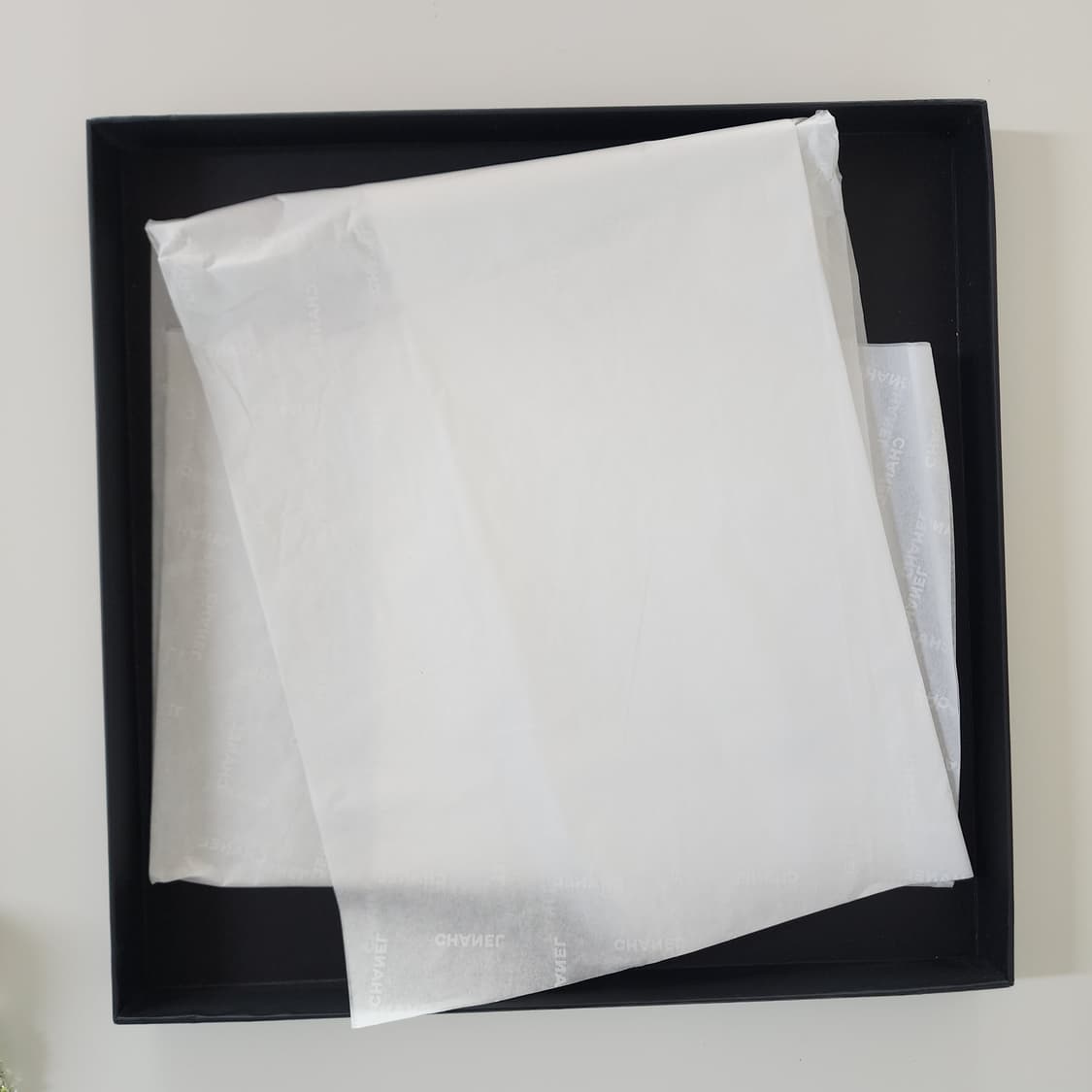 신품급 샤넬 CC로고 캐시미어 비니 멜란지 그레이 상품이미지7