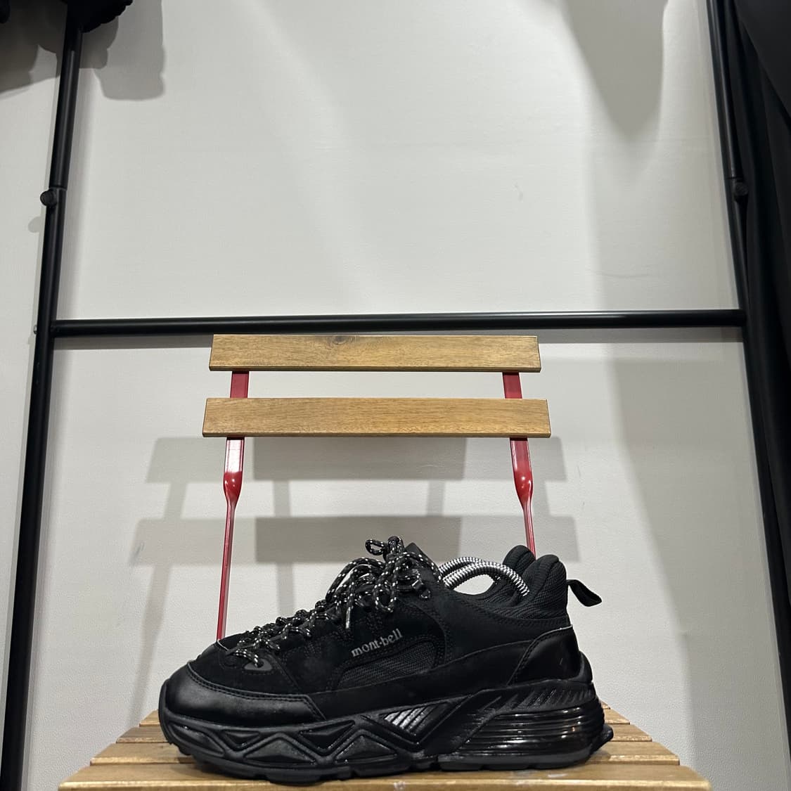 265) 몽벨 운동화 남성 남자 고프코어 신발 모션스텝 블랙 상품이미지3