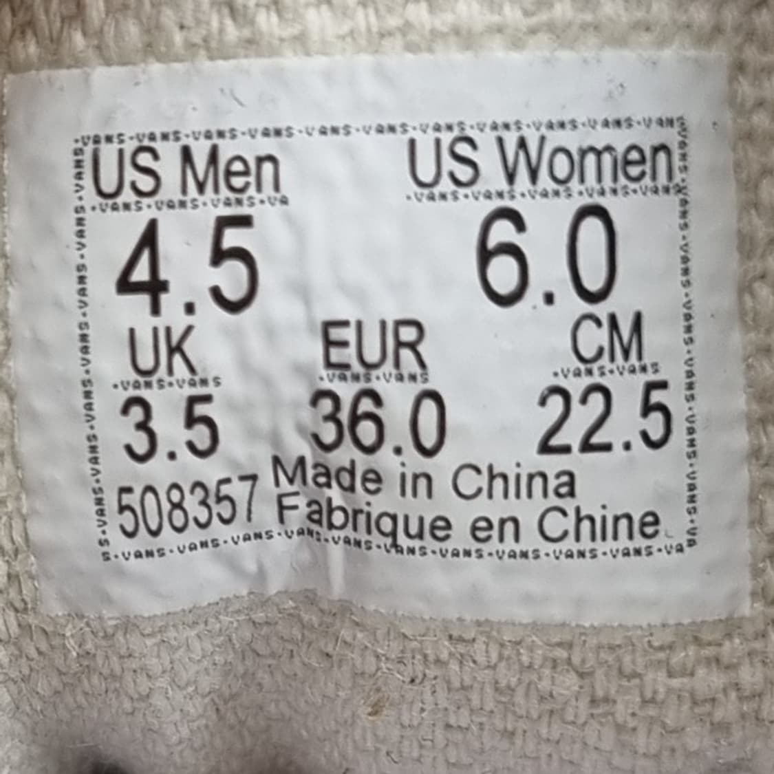 반스 올드스쿨 멀티컬러 스니커즈 225 상품이미지6