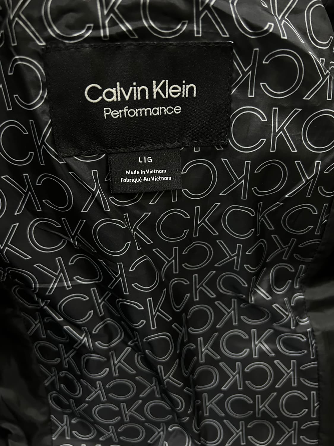 [L]켈빈클라인 퍼포먼스 후드 롱패딩/블랙 상품이미지5