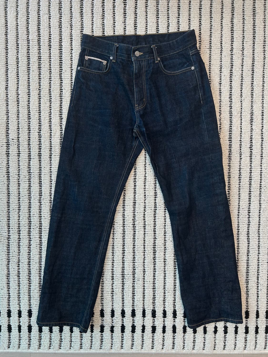 유니폼 브릿지 생지 데님 상품이미지1