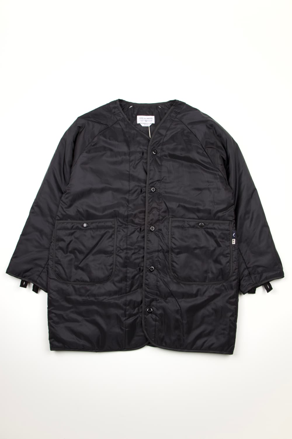 (새상품)Ends and means 저널리스트 코트 블랙 상품이미지9