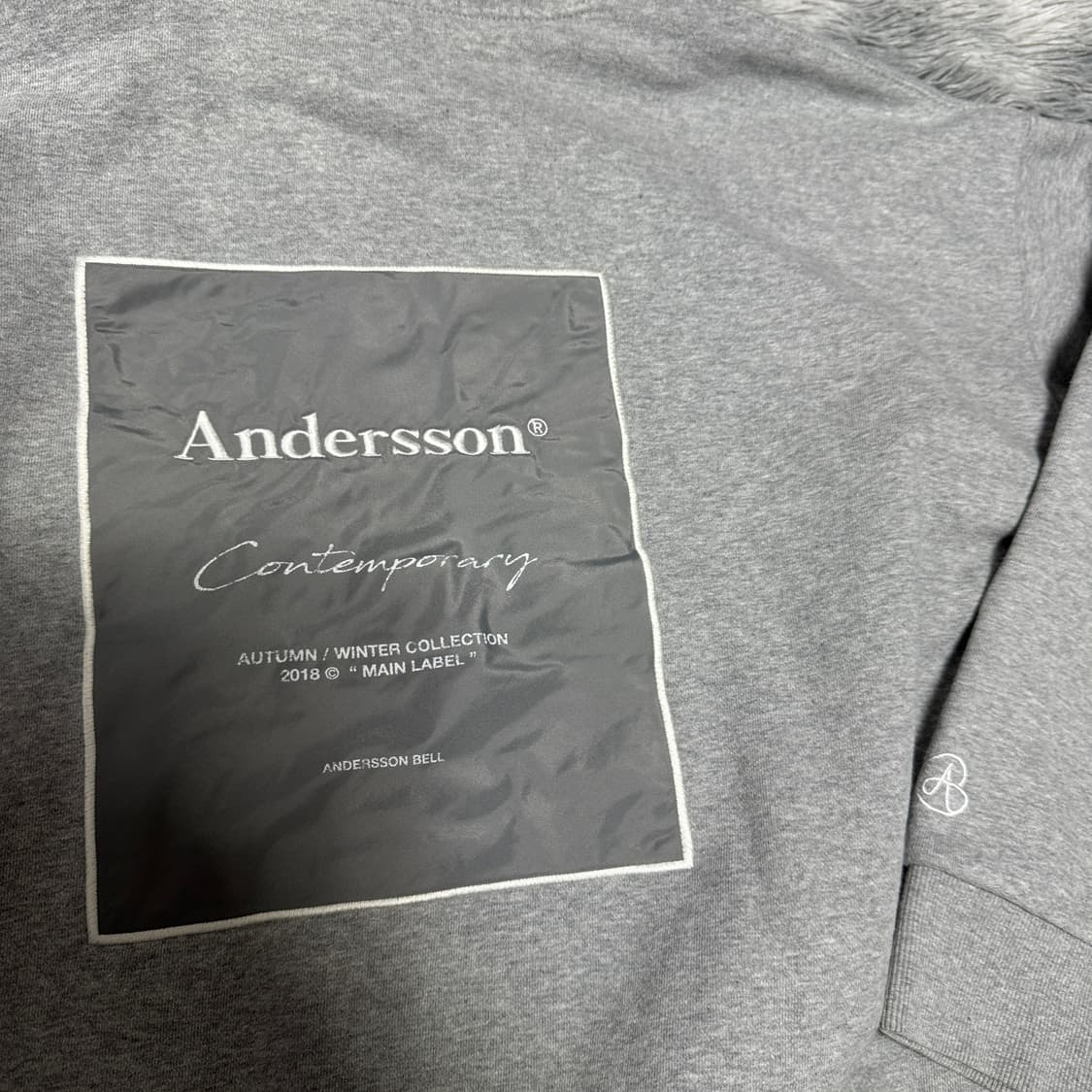앤더슨벨 기모 후드티 M사이즈 상품이미지5
