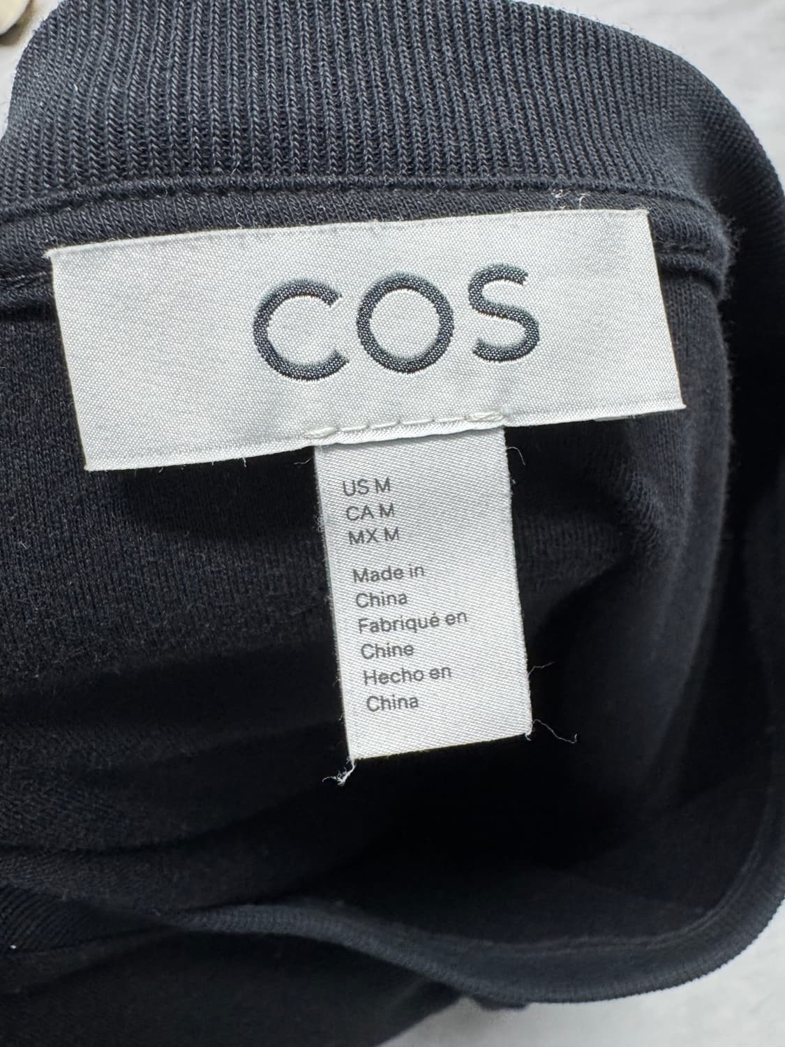 코스 비대칭 미니 드레스 상품이미지3