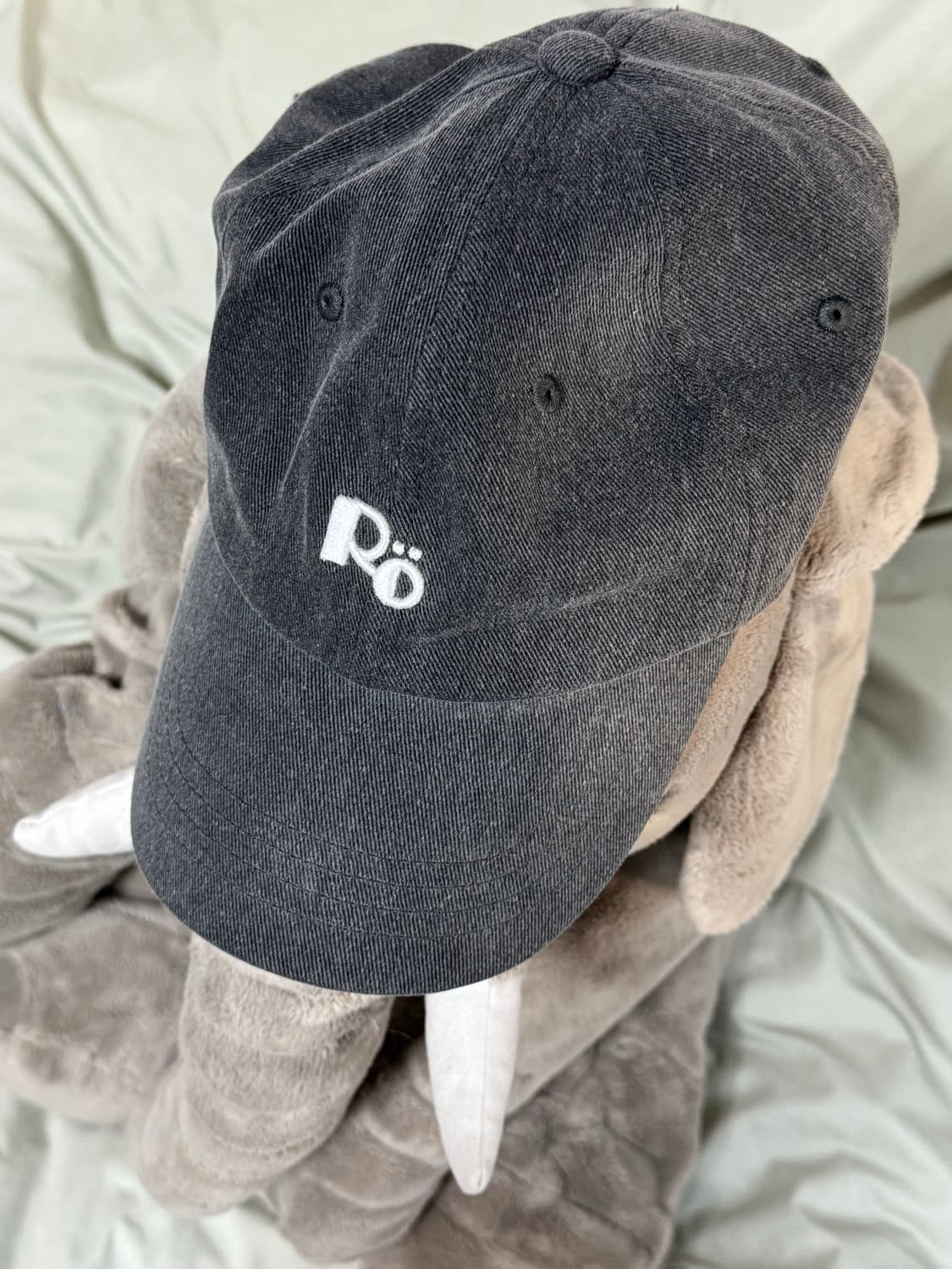 ROVVE 뢰브 피그먼트 캡 모자 라이트 그레이 상품이미지1