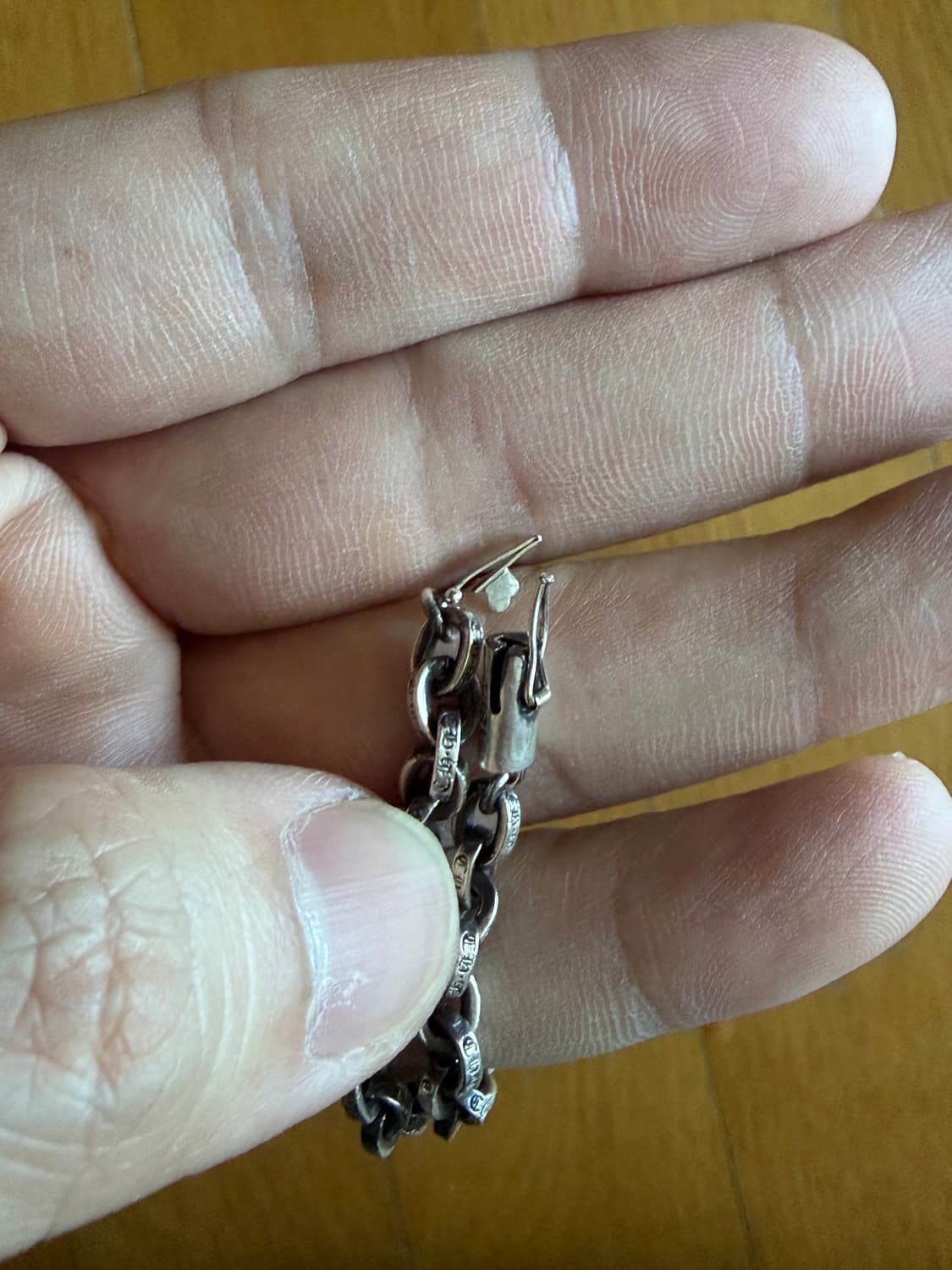 크롬하츠 페이퍼체인 스몰 24인치 판매해요 상품이미지2