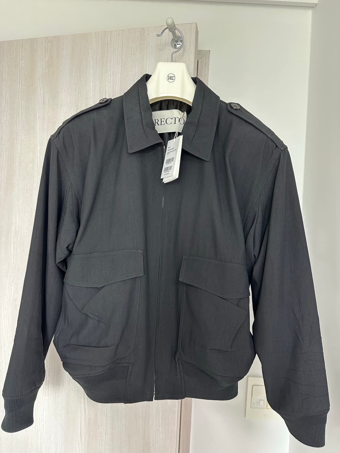 렉토 빈티지 프레스드 크리즈 점퍼  상품이미지1