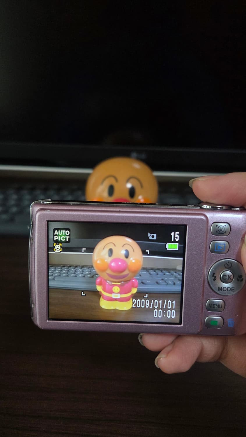 (작례 O) 펜탁스 옵티오 P70 핑크 디카 디지털카메라 상품이미지3