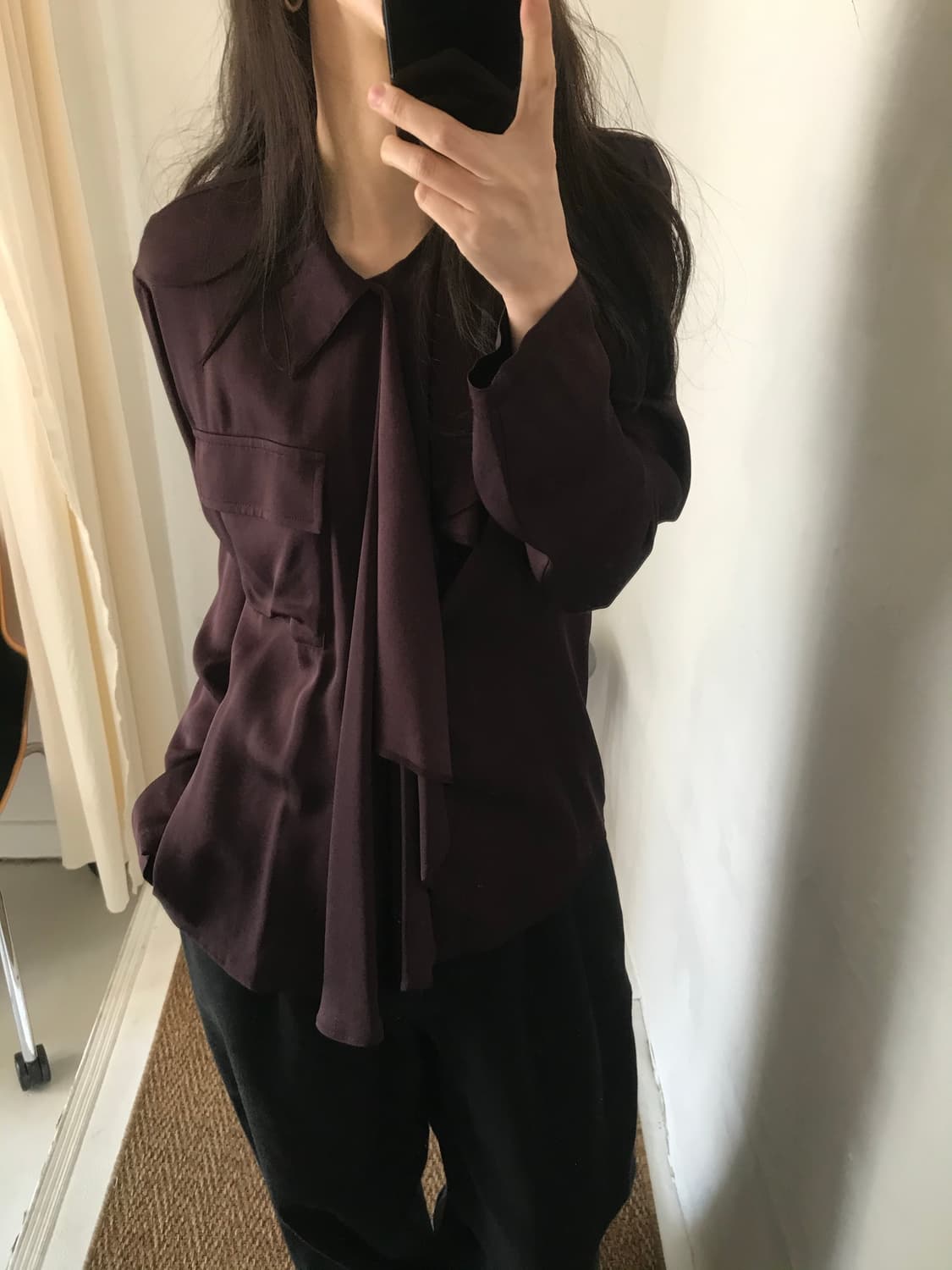 wrap blouse 상품이미지6