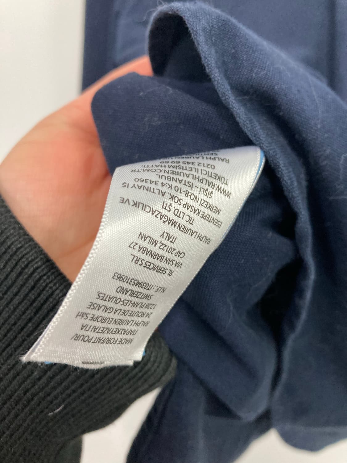 폴로 네이비 셔츠 상품이미지4