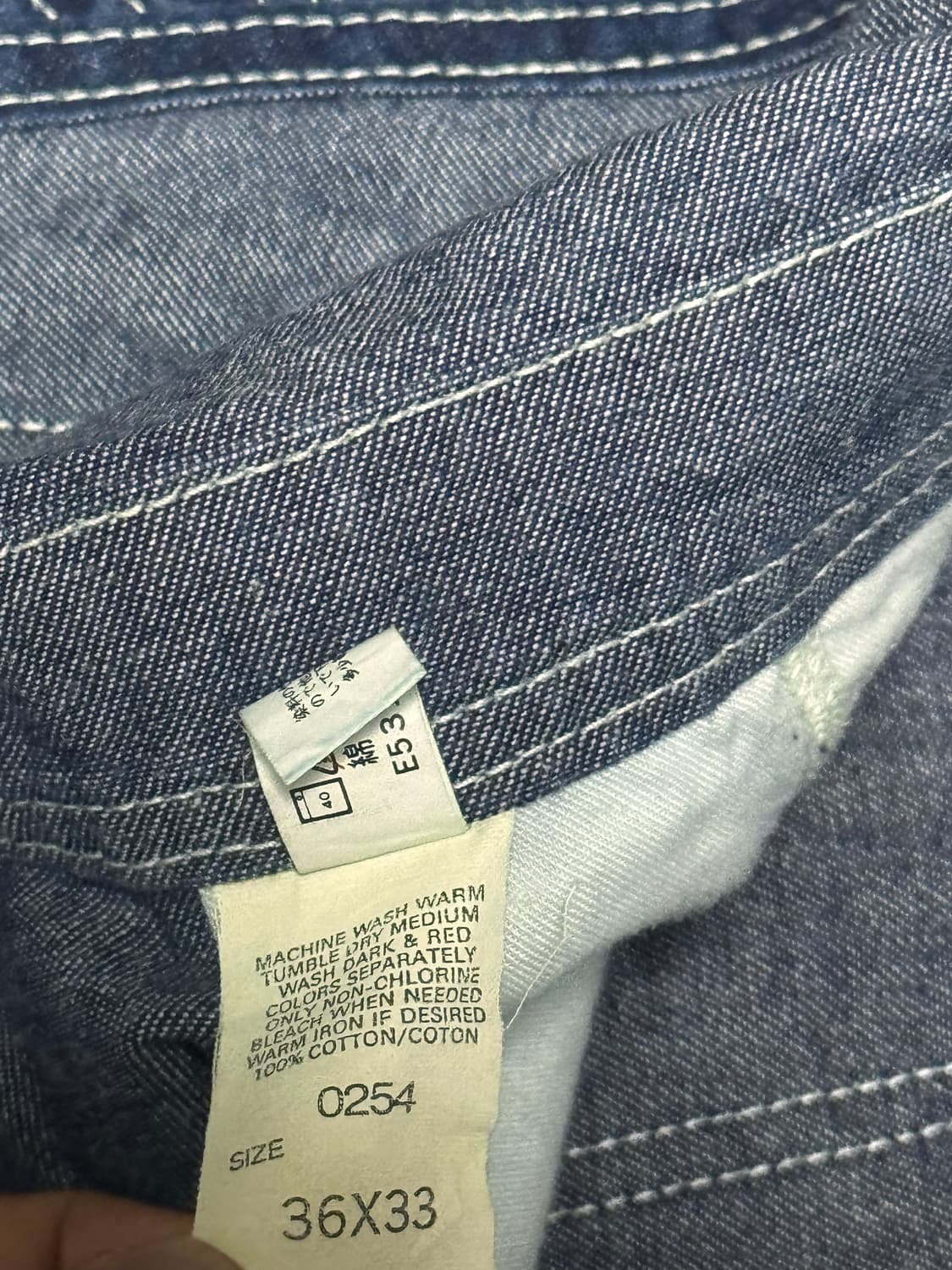 [34] Lee 리 진청 데님 오버롤 상품이미지6