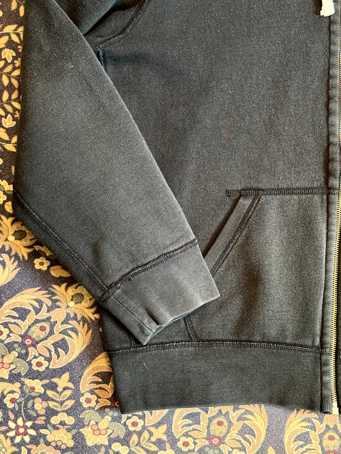 폴로 써멀 후드집업 블랙 상품이미지3