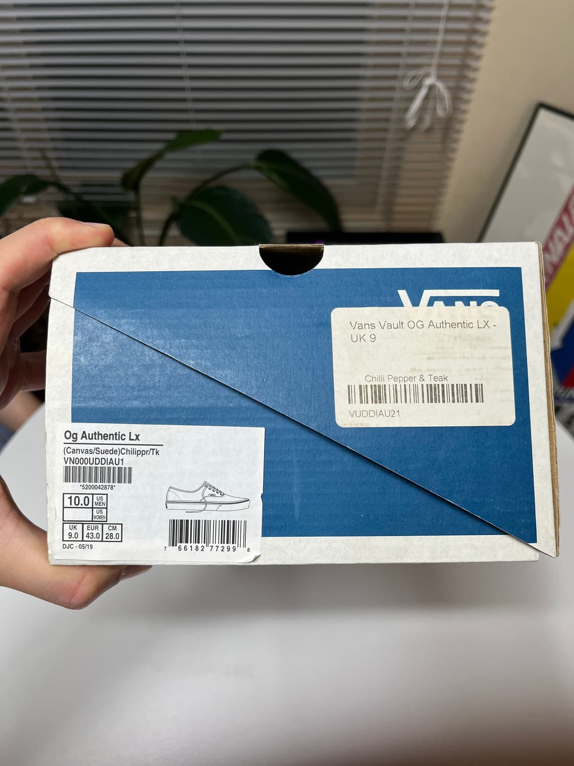 반스 볼트 OG 어센틱 구형 칠리페퍼 280 새상품 상품이미지4