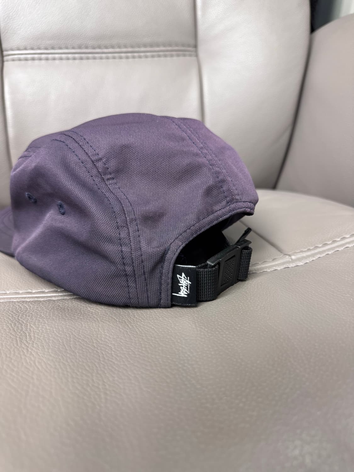 스투시 스탁로고 캠프캡 그레이 상품이미지5