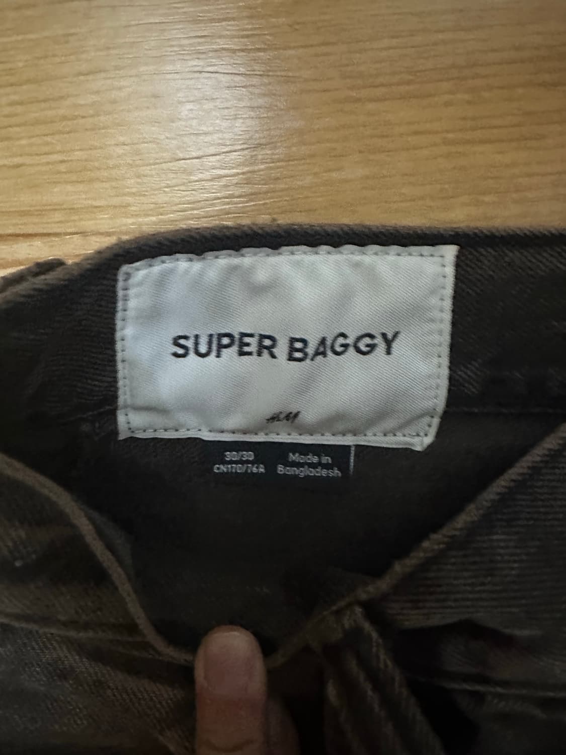 H&M 슈퍼 배기 팬츠 상품이미지2