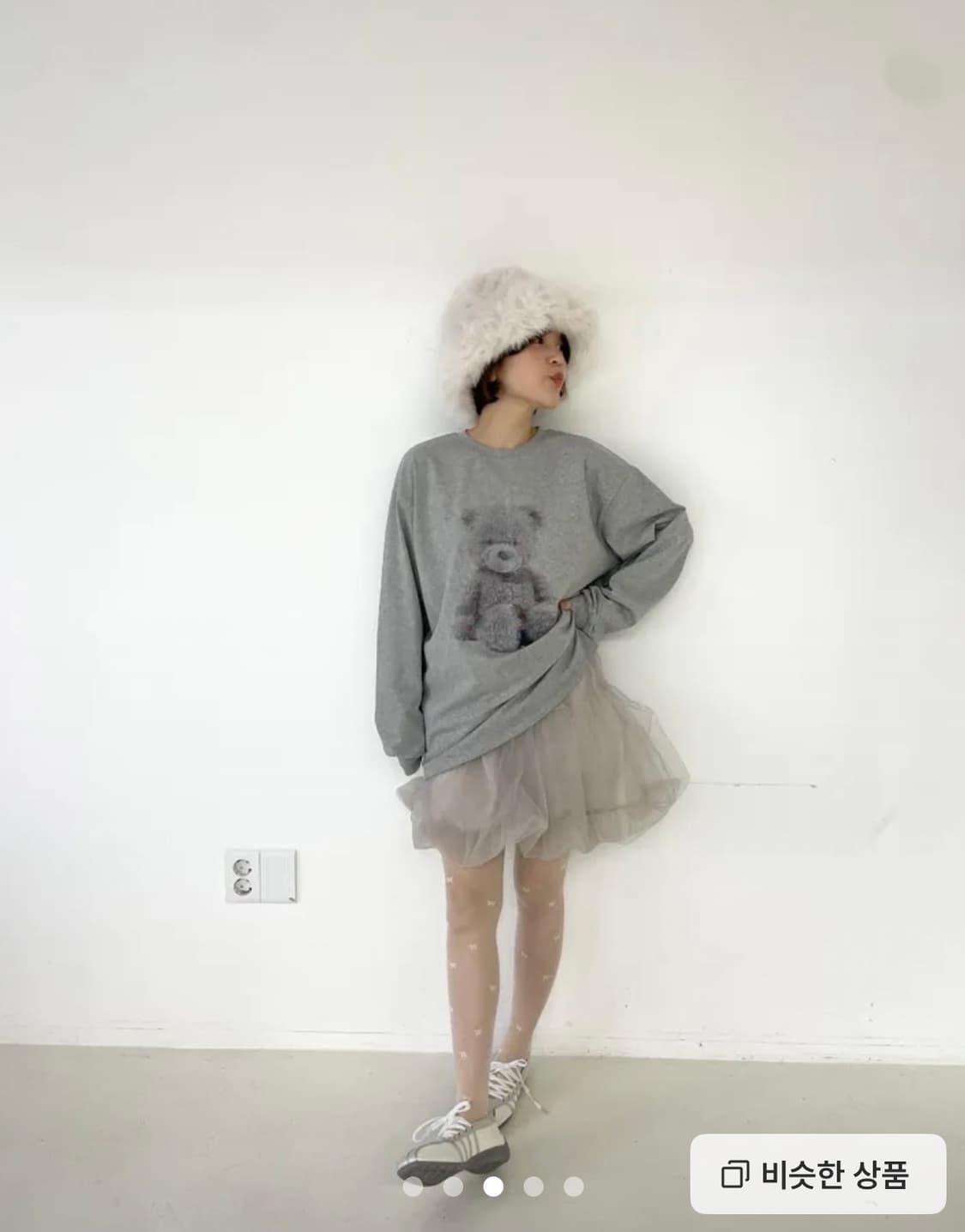 디밍 플리에 튜튜 벌룬 스커트 상품이미지3