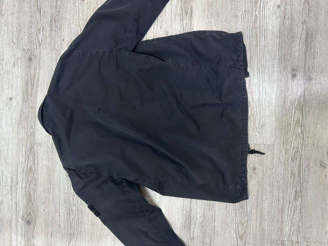 22ss 스톤아일랜드 올드이펙트 오버셔츠 M 블랙 상품이미지3