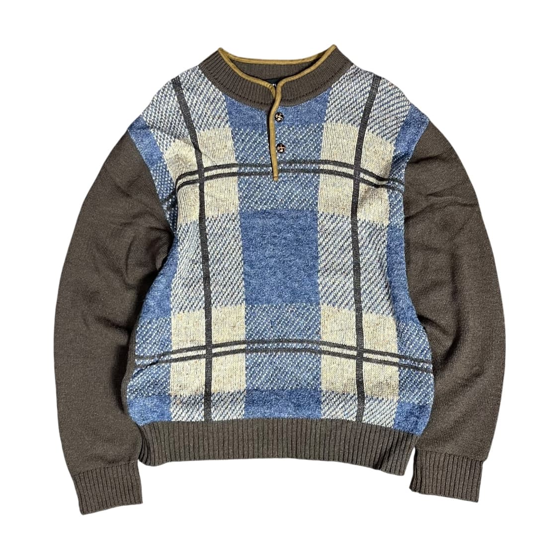 [Simple Life] 심플라이프 헨리넥 니트 상품이미지1