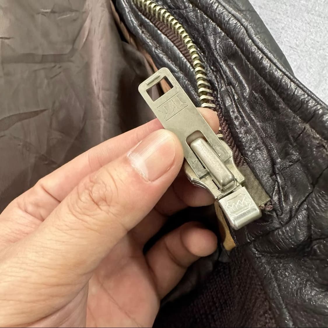 Vintage 일본 빈티지 G-1 타입 리얼 레더 플라이트 자켓 상품이미지7